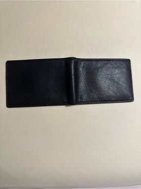Black Leather Men’s Wallet